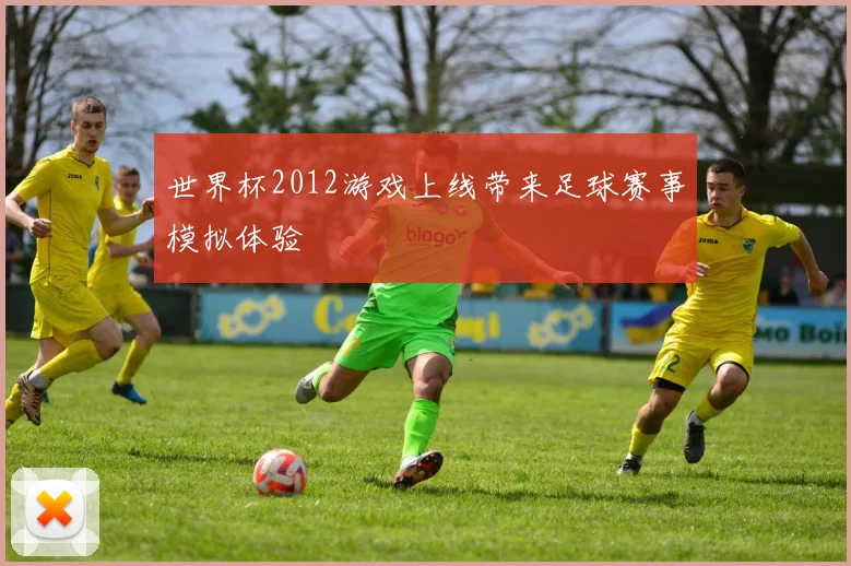世界杯2012游戏上线带来足球赛事模拟体验